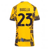 Camisa de time de futebol Inter Milan Nicolo Barella #23 Replicas 3º Equipamento Feminina 2024-25 Manga Curta